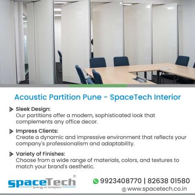 Movable Partition in Pune — SpaceTech Interior