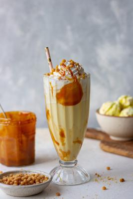 How to make butterscotch shake