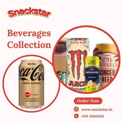 Sip the Best with Beverage Collection from Snackstar