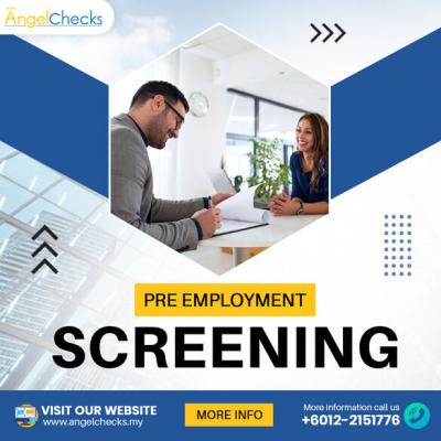 Pre Employment Screening