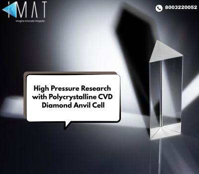 High Pressure Research with Polycrystalline CVD Diamond Anvil Cell