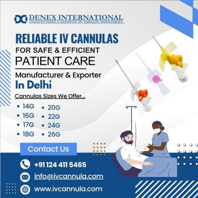IV Cannula Manufacturer - Denex International