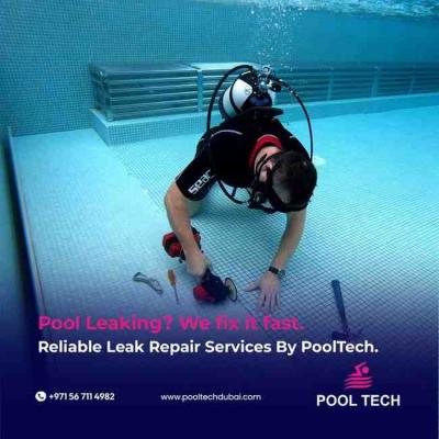 Quick & Reliable Swimming Pool Repair & Leak Repair in Dubai-PoolTech