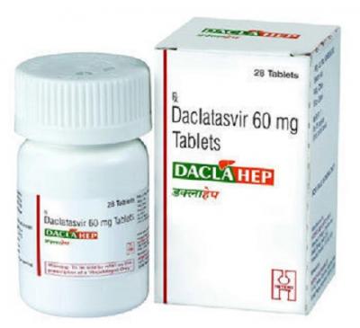 Treat HCV with Daclahep 60mg Tablet 
