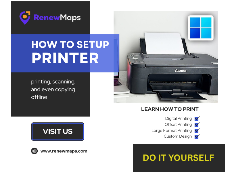 Simple Guide How to Set Up a Printer