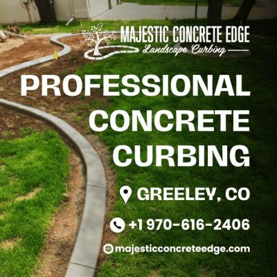 Concrete Landscape Edge in Greeley, CO