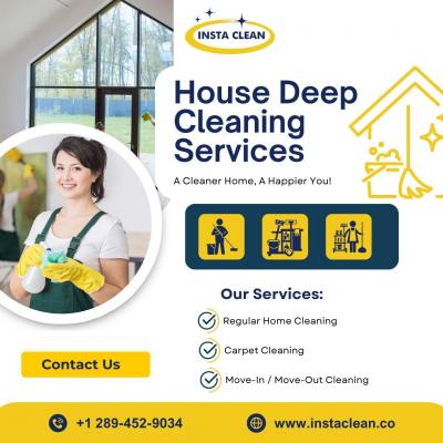 House Deep Cleaning Service by Insta Clean
