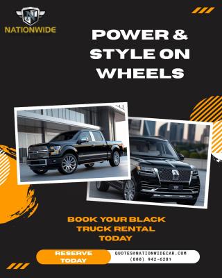 Black Truck Rental - Washington Rentals