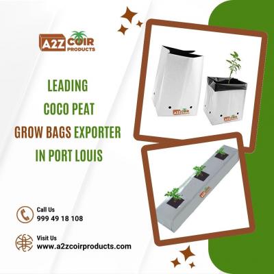 Leading Cocopeat Grow Bags Exporter in Port Louis