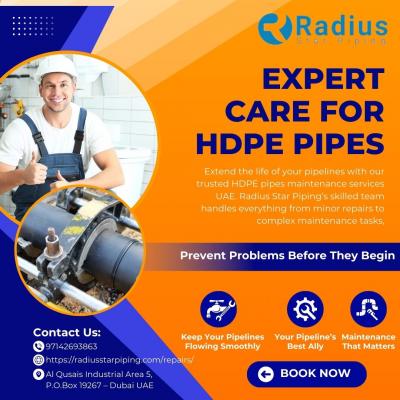 Leading HDPE Pipe Supplier in Dubai, UAE