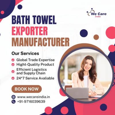 Bath Towel Exporter Manufacturer