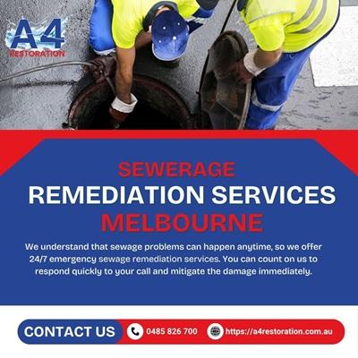 Sewerage Remediation Services Melbourne - Melbourne Other