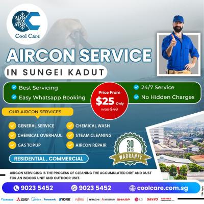 Aircon Service in Sungei Kadut