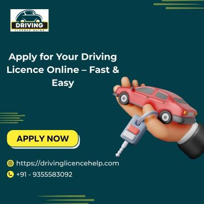 Apply for Your Driving Licence Online – Fast & Easy