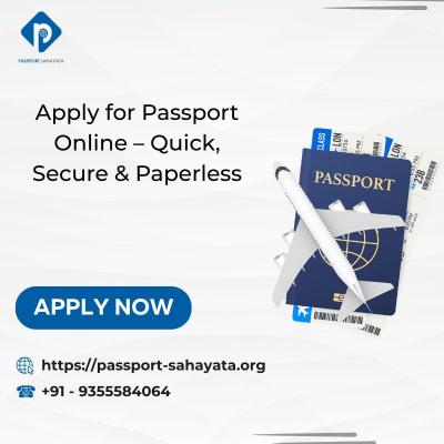 Apply for Passport Online – Quick, Secure & Paperless