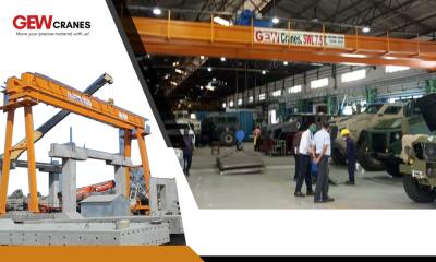 Efficient and Durable EOT Cranes Manufacturer - GEW CRANES