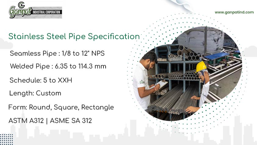 Buy Stainless Steel Pipes at Affordable Price