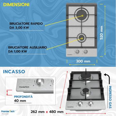 piano cottura cucina - Genoa Computer