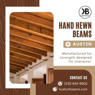 Hand Hewn Beams in Austin