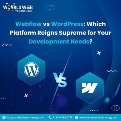 Webflow vs WordPress Development Services: Comparison!