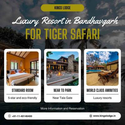 Luxury Resort in Bandhavgarh for Tiger Safari