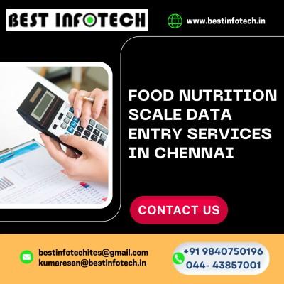 Food Nutrition Scale Data Entry Services in Chennai | Best Infotech Chennai