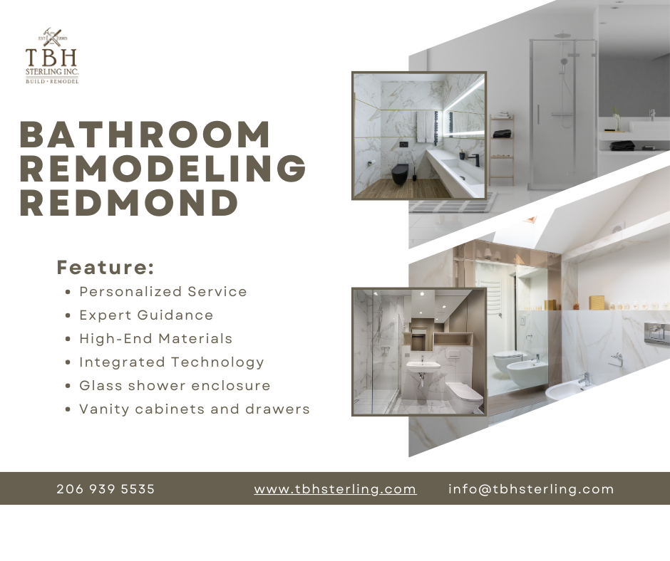 Bathroom Remodeling Contractors Seattle Area - TBH Sterling