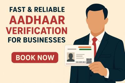 Fast & Reliable Aadhaar Verification for Businesses