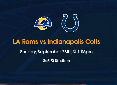 LA Rams vs Indianapolis Colts Tickets