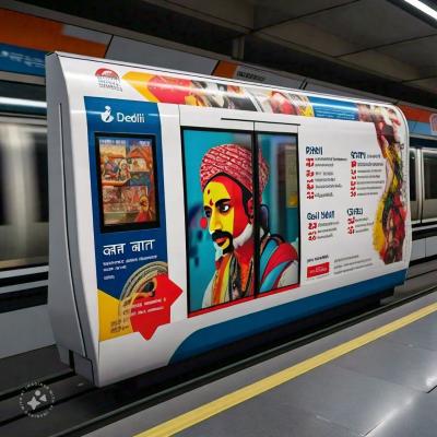 Metro Card Advertising – Metro Space - Delhi Other