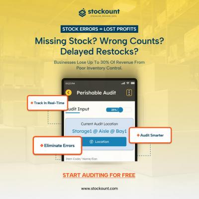 Free Inventory Audit Software – Stockount - Auckland Other