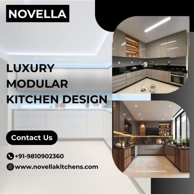 Redefine Elegance with Luxury Modular Kitchen Design - Novella Kitchens