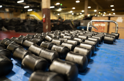 Custom rubber preforms for manufacturing