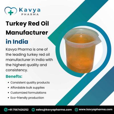 Turkey Red Oil Manufacturer in India