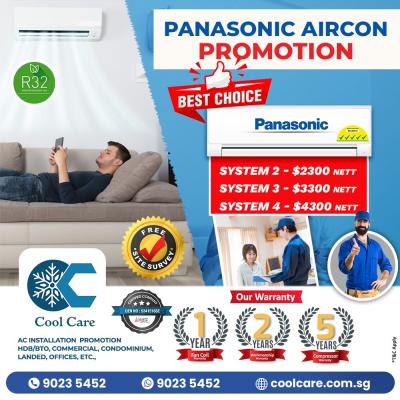 Panasonic Aircon Promotion