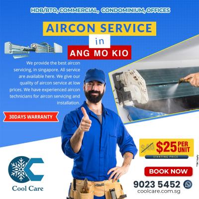 Aircon service in Ang Mo Kio