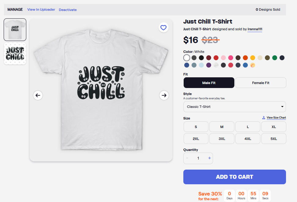 Just Chill - Los Angeles Clothing
