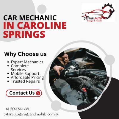 Expert Car Mechanic in Caroline Springs – 5 Star Auto Garage and Mobile