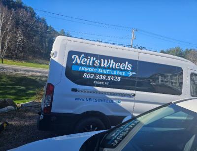 Book a Ride from Airport to Stowe- Reliable Transfers with Neil's Wheels