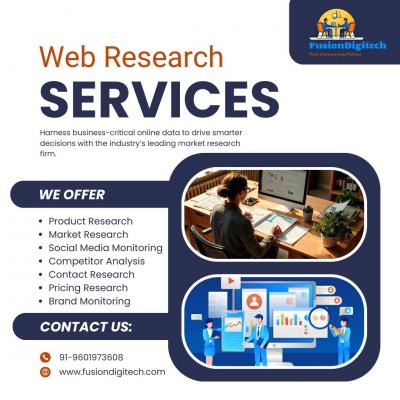 Web Research Services Company in California