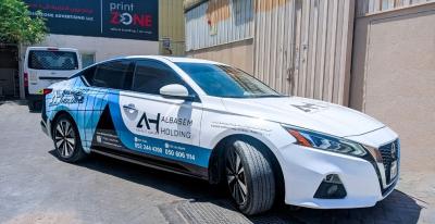 Car Wrap Branding in Dubai