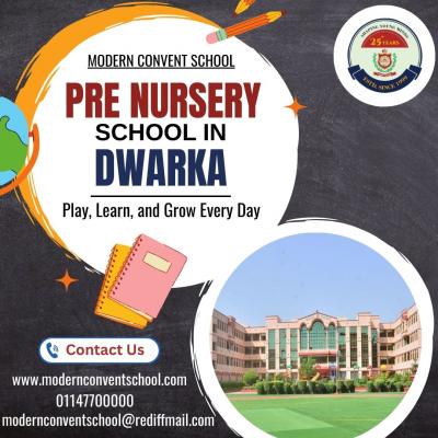 Best pre nursery school in Dwarka - Modern Convent School