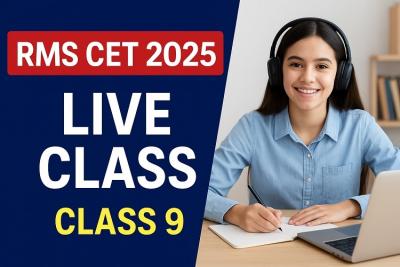 RMS CET 2025 Live Class for Class 9