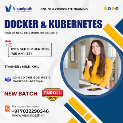 Docker and Kubernetes Upcoming New Batch - Hyderabad Other