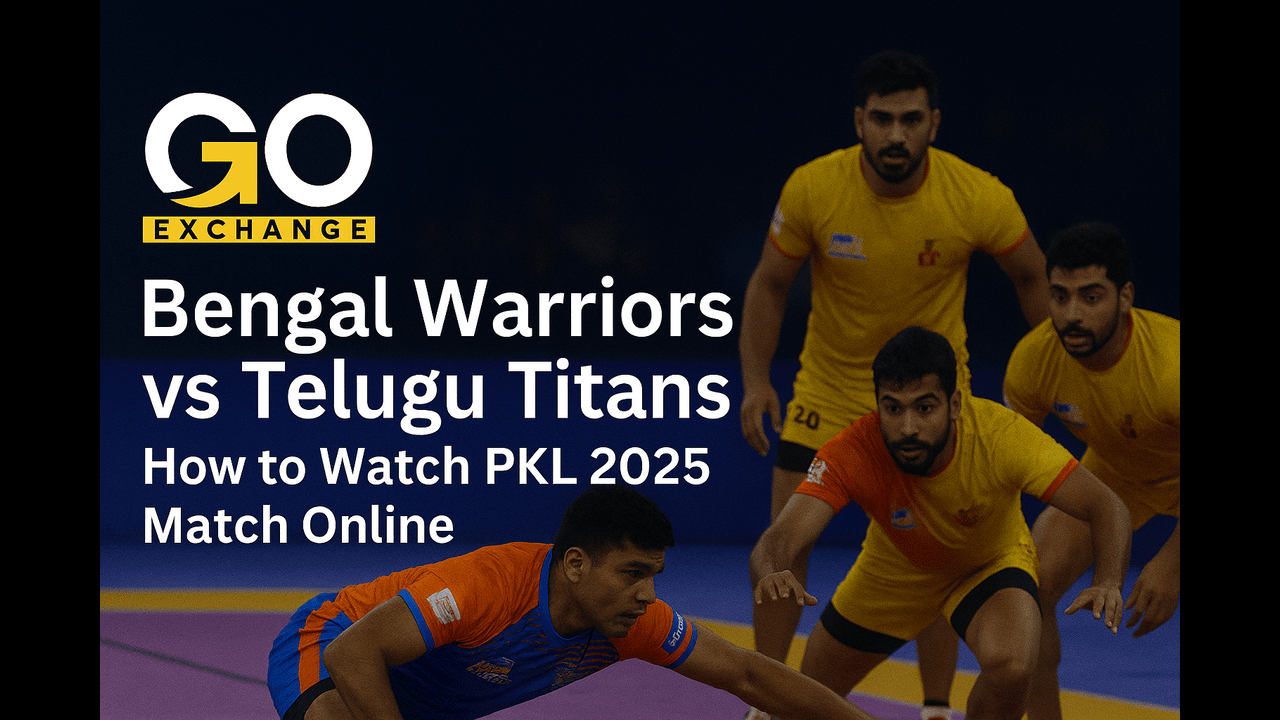 Live Stream: Bengal Warriors vs Telugu Titans PKL