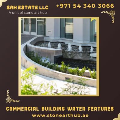 Commercial Building Water Features Contractors in Dubai - ☎ +971 54 340 3066 - Dubai Interior Designing