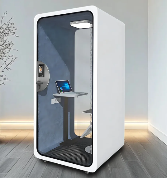 Mobile Sound Booth for 1 Person - Network Interface and Power Supply