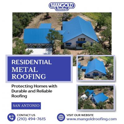 Residential Metal Roofing in San Antonio