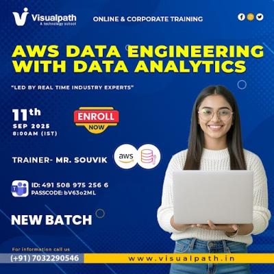 AWS Data Engineering with Data Analytics Training New Batch	 - Hyderabad Other