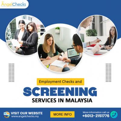 Employment Checks and Screening Services in Malaysia